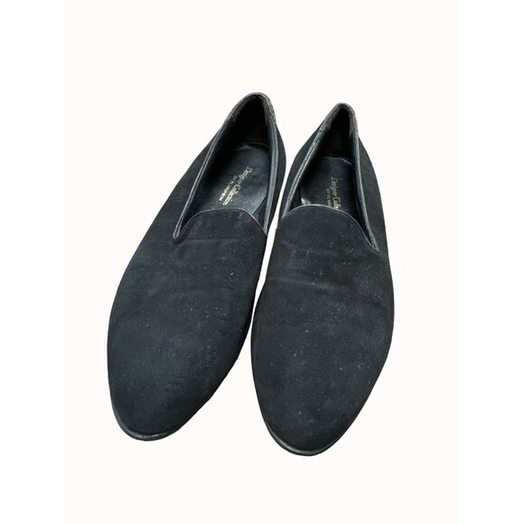 Florsheim Designer Collection men’s black suede loafer shoes size 9D SKU 6271 main image 6